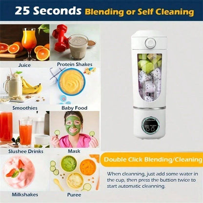 Portable Rechargeable Blender for Smoothies
